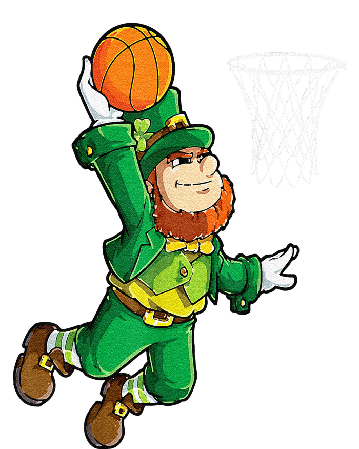 Leprechaun Basketball Dunk St Patricks Day Sports T-Shirt