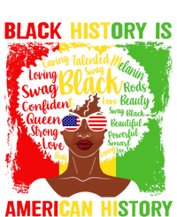 Black History Is American History Africa Afro Melanin Queen Gift Tank Top