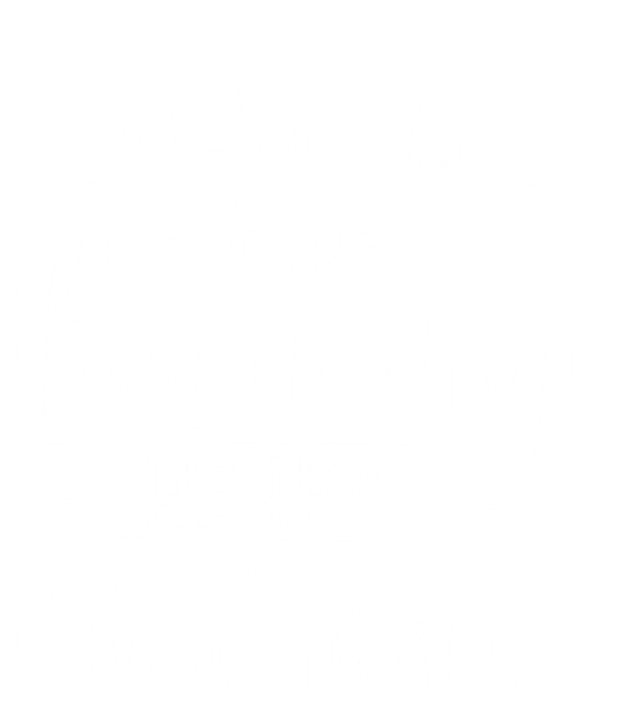 Follow The Bunny He Has The Chocolate Great Gift T-Shirt