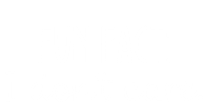 Fun Fact I Don't Care Cute Gift Women's T-Shirt