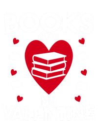 Books Are My Valentine Funny Valentine's Day Librarian Book Funny Gift T-Shirt