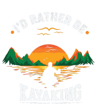 I'D Rather Be At The Lake Kayaking Kanuing At The Lake Performance Sprint T-Shirt