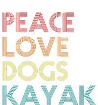 Kayaker Kayaking Apparel Kayak And Dog Lovers Vintage Retro T-Shirt