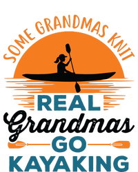 Real Grandmas Go Kayaking Yak Kayak Canoe Kayaker V-Neck T-Shirt