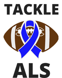 ALS Awareness Football Tackle Knit Cap Winter Beanie