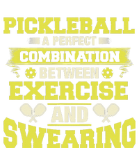 Combination Between Exercise & Swearing Pickleball T-Shirt