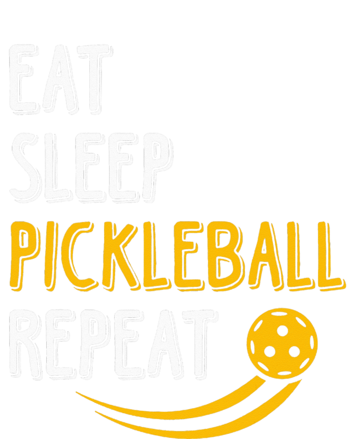 Eat Sleep Pickleball Repeat Player Funny Dry Zone Grid Polo