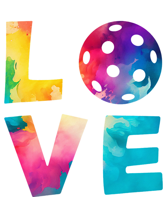 Love Pickleball Tie Dye For Man Woman T-Shirt