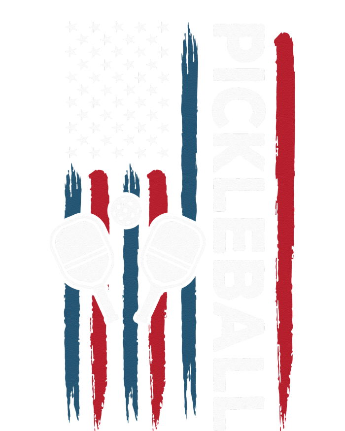 Patrioric American Pickleball Player Usa Flag 4th July Tank Top