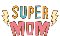 Super Mom Lighting Bolt Gift T-Shirt