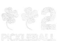 Pickleball 002 St Patricks Day Lucky shamrock player Premium Hoodie