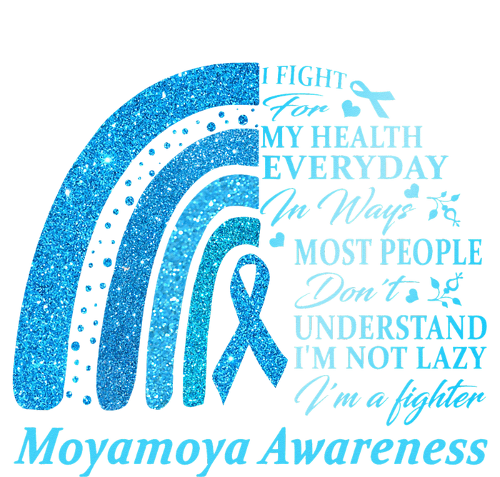 I Wear Blue For Moyamoya Awareness Warrior T-Shirt