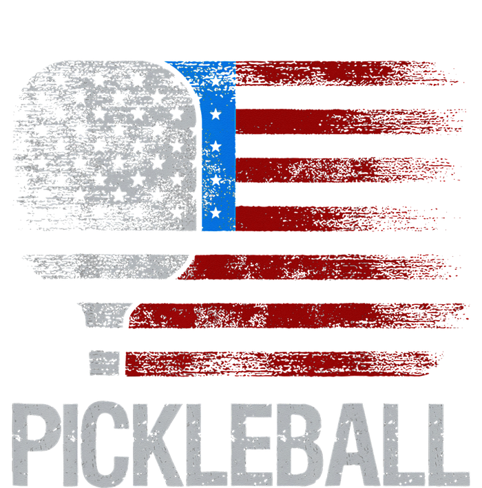 US Flag Pickleball Player Paddleball Lover T-Shirt