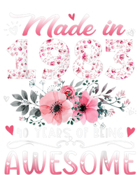 Made In 1983 Floral 40th Birthday 40 Years Of Being Awesome Legacy Cool Fit Booney Bucket Hat