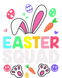 Easter Squad Family Matching Easter Day Bunny Egg Hunt Group 7-Panel Snapback Hat