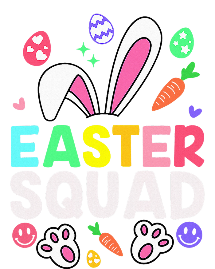 Easter Squad Family Matching Easter Day Bunny Egg Hunt Group 7-Panel Snapback Hat