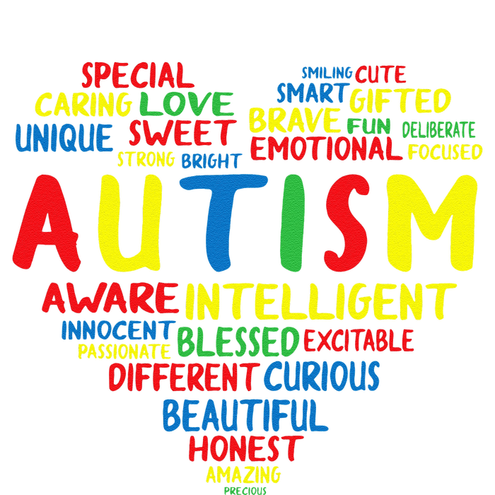 Autism Heart Intelligent Emotional Honest Awareness T-Shirt