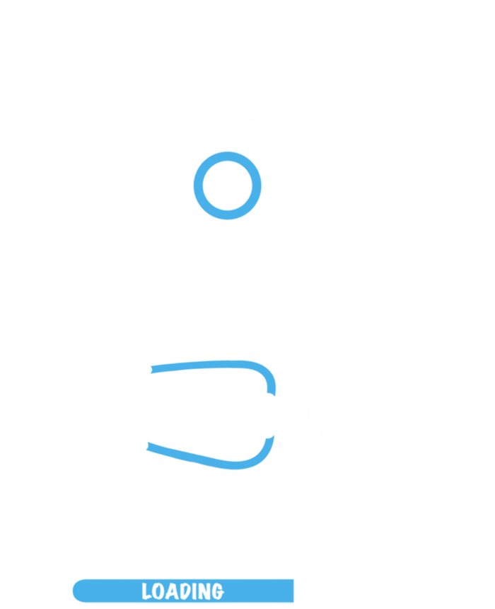 Cardiac Nurse In Progress Funny Gift Cardiology Nursing Student Life Gift Poster