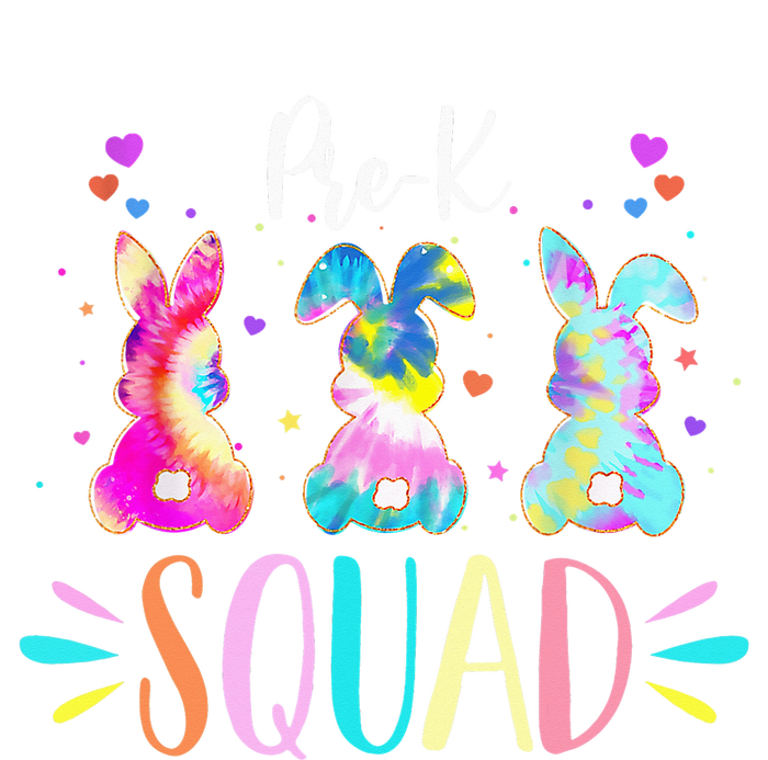 Cute Bunnies Pre-k Teacher Squad Easter Day Tie Dye PosiCharge Competitor Tank