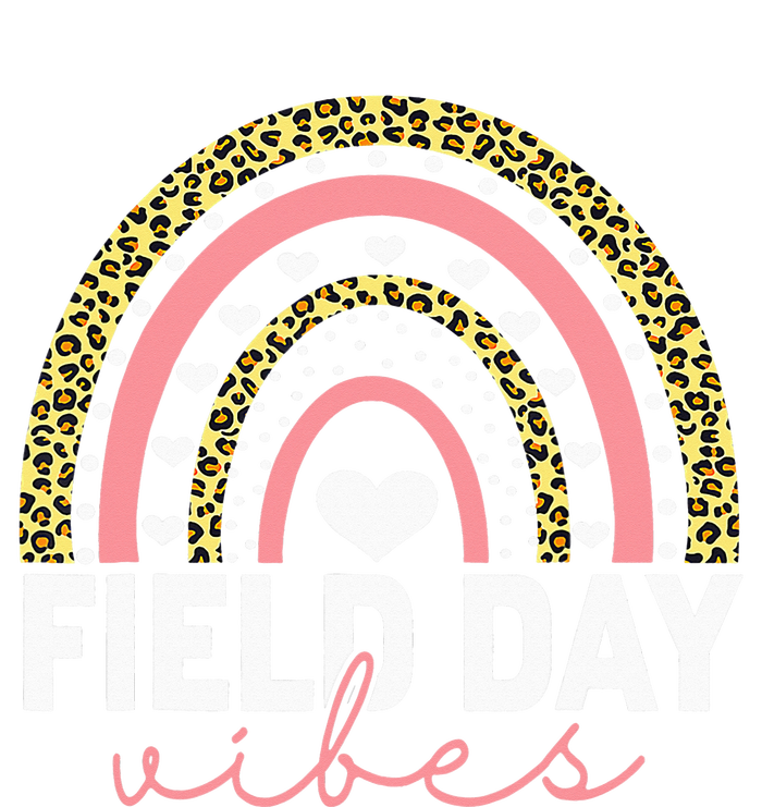 Rainbow Field Day Vibes Last Day of School Field Day Teacher T-Shirt