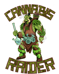 Cool Orc Cannabis Raider Marijuana 420 Fantasy RPG Weed Fan Performance Sprint T-Shirt