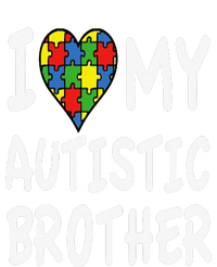 Autism Awareness I Love My Autistic Brother T-Shirt