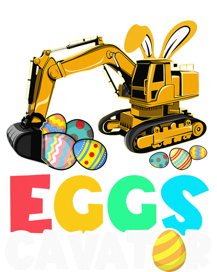 EggsCavator Happy Easter Funny Excavator Hunting Egg Sustainable Bucket Hat