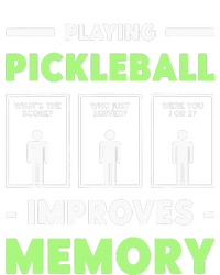 Playing Pickleball Improves Memory Dink Player Performance Long Sleeve Polo