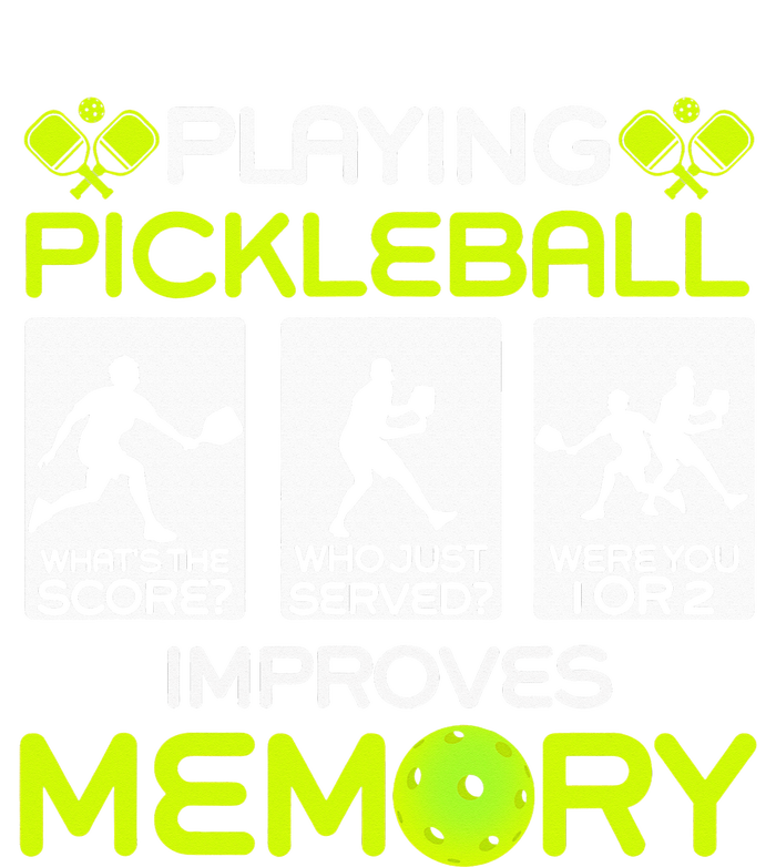 Playing Pickleball Improves Memory Dink Player High Crown Mesh Back Trucker Hat