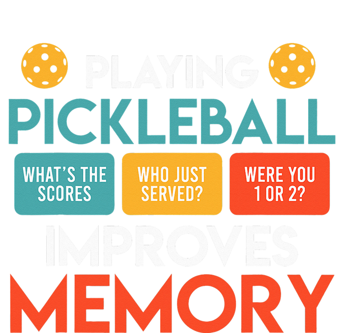 Playing Pickleball improves memory Pickleball T-Shirt