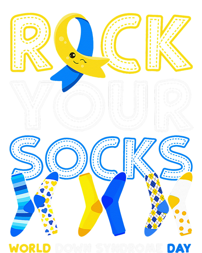 World Down Syndrome Day Rock Your Socks Awareness Copy Doggie Tank