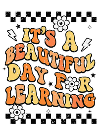 It's Beautiful Day For Learning Retro Teacher Students  T-Shirt