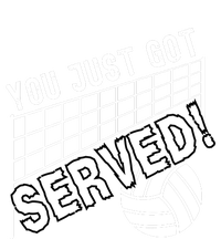 You Just Got Served Funny Volleybally Wool Snapback Cap