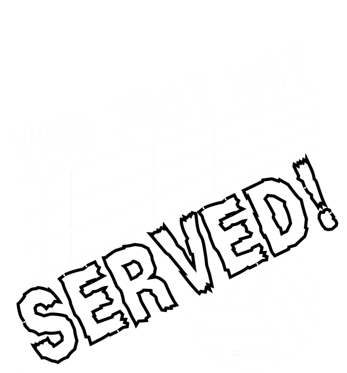 You Just Got Served Funny Volleybally Wool Snapback Cap