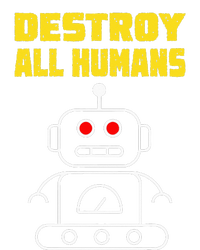 Funny Robot AI Destroy All Humans Esports Fighting T-Shirt