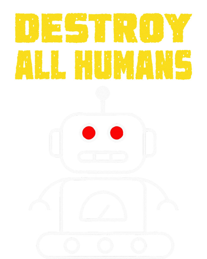 Funny Robot AI Destroy All Humans Esports Fighting T-Shirt