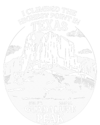 I Climbed Guadalupe Peak- The Highest Point In Texas Cooling Performance Crew T-Shirt