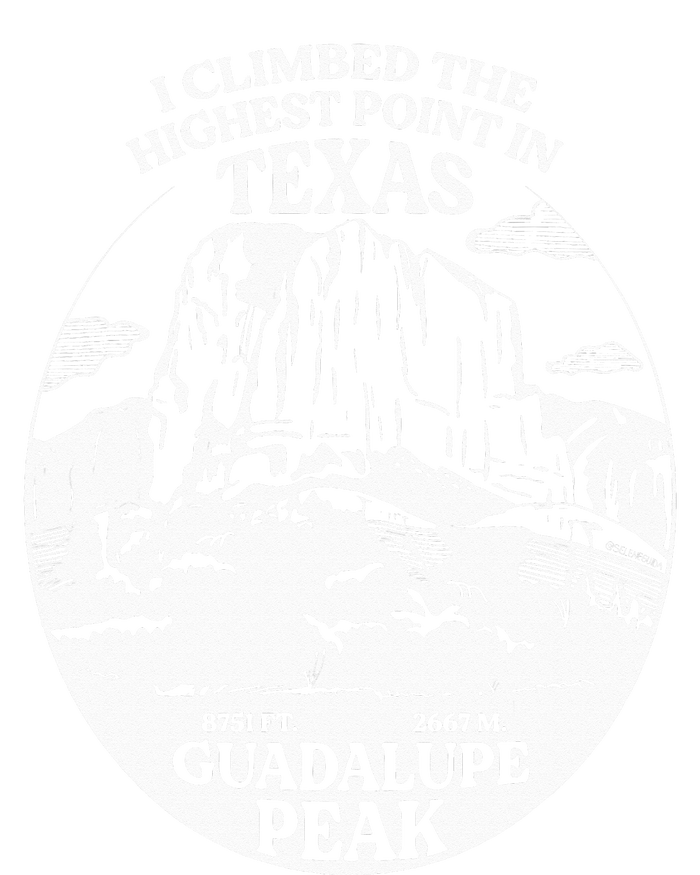 I Climbed Guadalupe Peak- The Highest Point In Texas Cooling Performance Crew T-Shirt