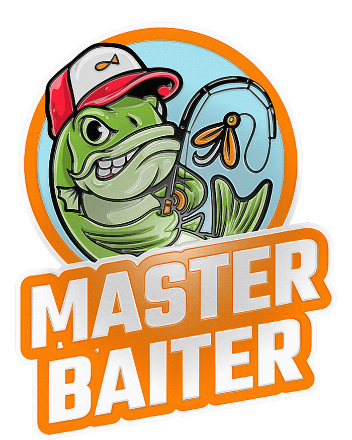 Master Baiter Vintage Bass Fishing Funny Angler Hoodie