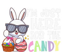 Funny Easter Bunny I'm Just Here For Easter Candy Women's Strappy Tank