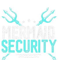 Mermaid Security Mermaid Dad Birthday Merdad Tall Hoodie