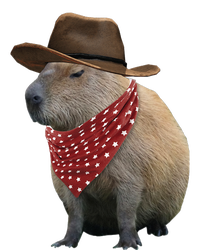 Cow Capybara Funny Howdy Capy Ladies Essential Flowy Tank