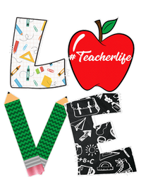 Cute Love Teaching Back to School I love Teacher Life T-Shirt