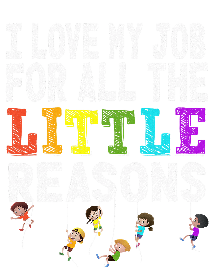 Daycare Teacher I Love My Job For All The Little Reasons Mousepad