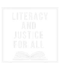 Literacy and Justice for All Literacy Teacher Reading Softstyle Adult Sport Polo