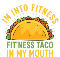 Im Into Fitness Fitness Taco In My Mouth Funny Baby Bodysuit