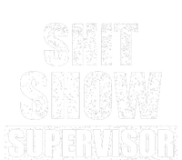 Shit Show Supervisor Funny Meme Tie-Dye T-Shirt