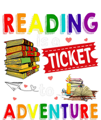 Reading Is A Ticket To Adventure funny Teacher Book T-Shirt