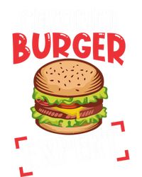 Certified Burger Expert Bbq Meat Eater Grilling Gift Cute Gift T-Shirt