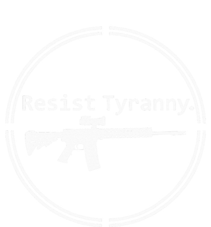 Resist Tyranny Rifle Libertarian Conservative Pro Gun 2A USA Kids Hoodie